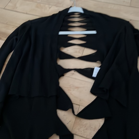 Rick Owens Cutout Cardigan Sz S - Picture 11 of 14